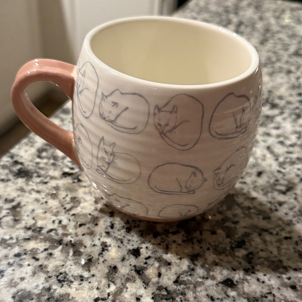 Anthropologie Ivory Ceramic Bowl